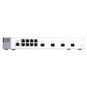 QNAP QSW-M408S network switch Managed L2 Gigabit Ethernet (10/100/1000) White