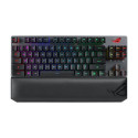 ASUS ROG Strix Scope RX TKL Wireless Deluxe keyboard Gaming USB + RF Wireless + Bluetooth AZERTY Fre