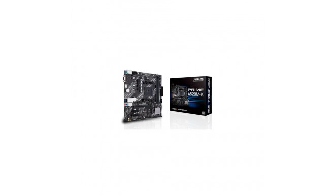 ASUS PRIME A520M-K AMD A520 Socket AM4 micro ATX