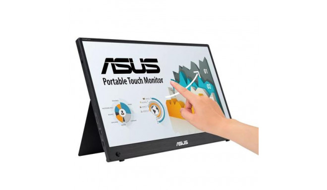 ASUS ZenScreen MB16AMTR computer monitor 39.6 cm (15.6&quot;) 1920 x 1080 pixels Full HD LCD Tou