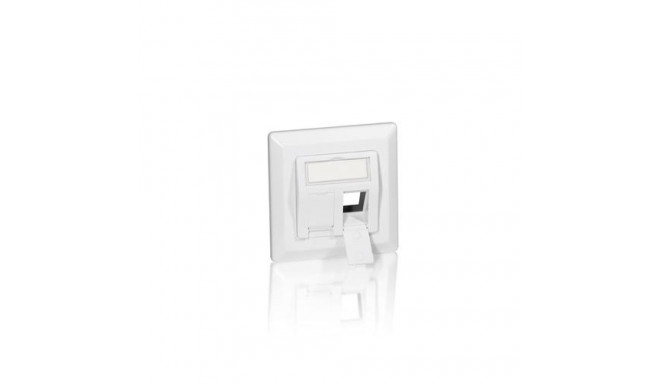 Equip 2-Port German Faceplate