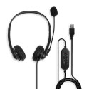 Lindy USB Type A Wired Headset with In-Line Control Lindy USB Type A Wired Headset with In-Line Control