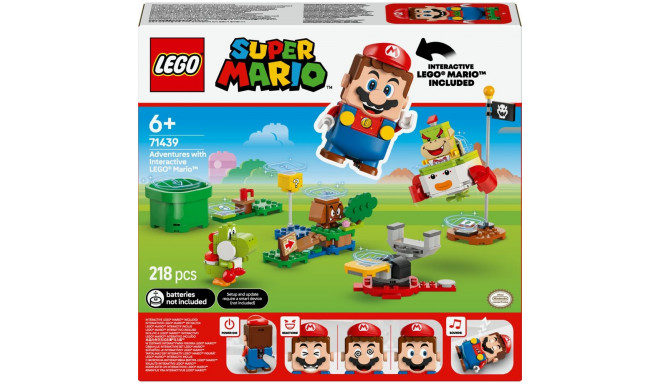 "LEGO 71439 Super Mario Abenteuer mit dem interaktiven LEGO Mario"