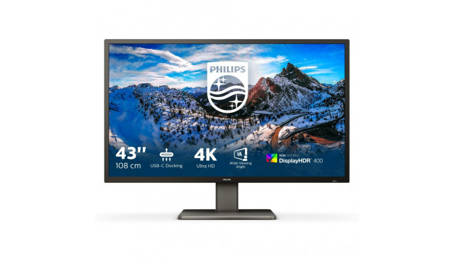"Philips 108.0cm(42.5"") 439P1 16:09 3xHDMI+DP+USB-C VA"