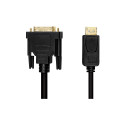 "Logilink DisplayPort-Kabel DP 1.2 zu DVI 1.2 2.0m schwarz"