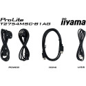 "68,6cm/27'' (1920x1080) iiyama ProLite T2754MSC-B1AG 16:9 FHD IPS Touch 4ms 60Hz HDMI VGA USB VESA 