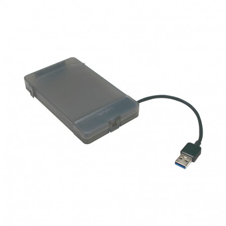 "LogiLink AU0037 Speicherlaufwerksgehäuse 2.5 Zoll HDD / SSD-Gehäuse Grau"