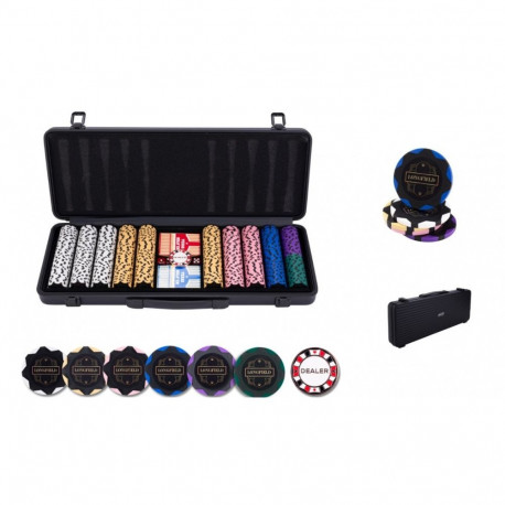 Game Poker 500 (14 g) set without denominations