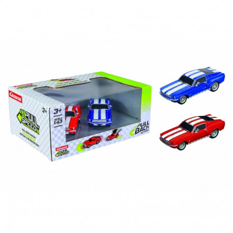 Vehicles Pull & Speed Ford Mustang 67 Twinpack