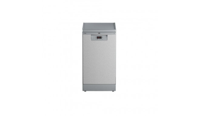 The Beko BDFS15020X is a 45cm Slimline Freestanding Dishwasher. It