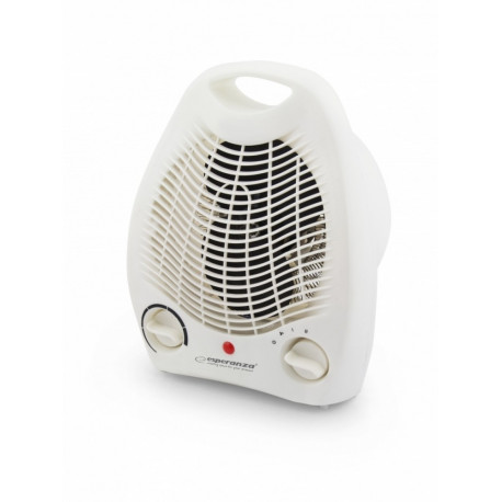 Esperanza heating fan Gobi, white