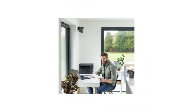 Brother | 3-in-1 Printer | DCP-L1640W | Laser | Mono | A4 | Wi-Fi | Black