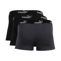 Bokserki męskie Puma 3-pack szare, czarne, 100003547 3730/002 020 XL
