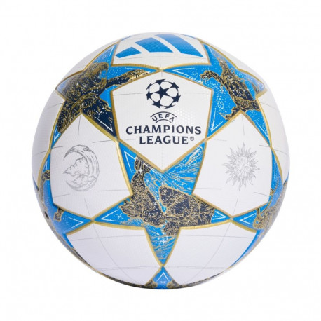 Piłka nożna adidas UCL League 25/26 League Stage Box biało-niebiesko-złota JP1548 4