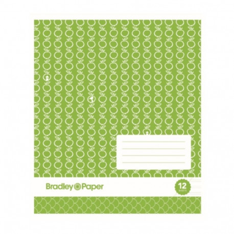 Exercise book 12 sheets ruled 20 lines