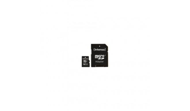 Intenso MEMORY MICRO SDHC 16GB UHS-I/W/ADAPTER 3423470