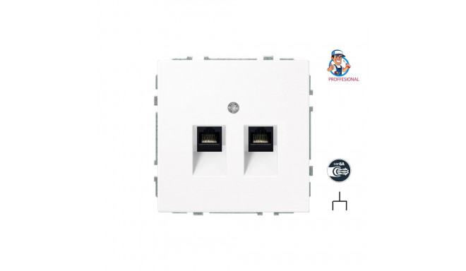 COMPUTER SOCKET IKL-002-01.M/WM 2PL