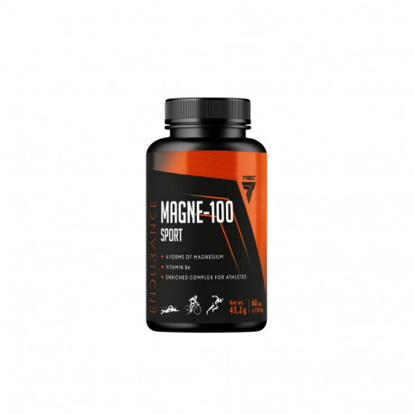 Magneesium TREC MAGNE-100 SPORT 60 kapslit