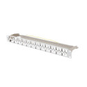 PATCH PANEL BLANK 48 PORT 1U 19" FTP FOR KEYSTONE MODULES GREY LANBERG