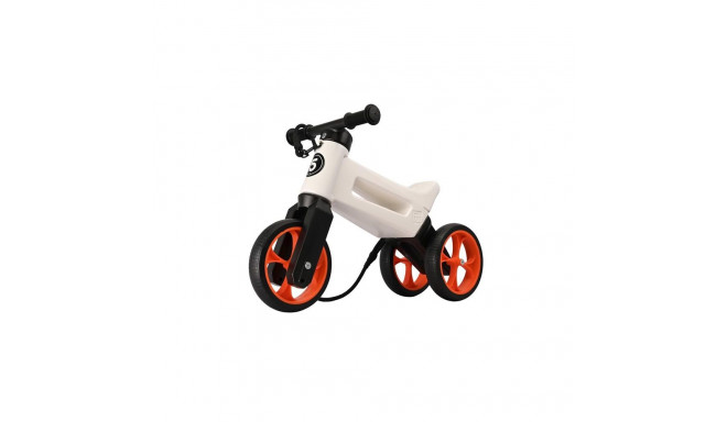 FUNNY WHEELS Rider Super Sport bike, valge/oranž