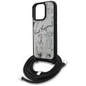 KARL LAGERFELD case for IPHONE 16 PRO MAX KLHCP16XPGGRMPCG compatible with MagSafe (CRSSBY Grained P