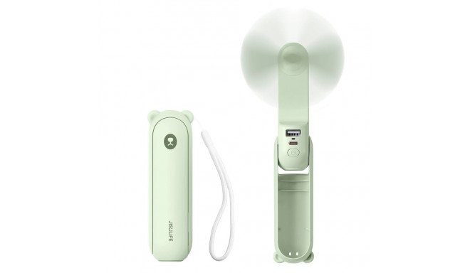 Jisulife Handheld Fan Life8 Plus Portable USB Fan with Power Bank Function 4500mAh and Flashlight - 