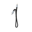 Dudao L10P Lightning - USB-C PD 20W cable 0.23m - black