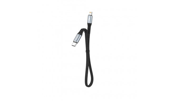 Dudao L10P Lightning - USB-C PD 20W cable 0.23m - black