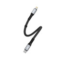 Dudao L10P Lightning - USB-C PD 20W cable 0.23m - black