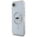Karl Lagerfeld IML Metal Karl Head MagSafe Case for iPhone 16e White Karl Lagerfeld IML Metal Karl Head MagSafe Case for iPhone 16e White