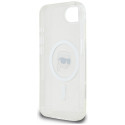 Karl Lagerfeld IML Metal Karl Head MagSafe Case for iPhone 16e White Karl Lagerfeld IML Metal Karl Head MagSafe Case for iPhone 16e White