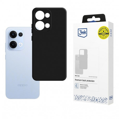 3mk Matt Case for Oppo Reno 13 - Black