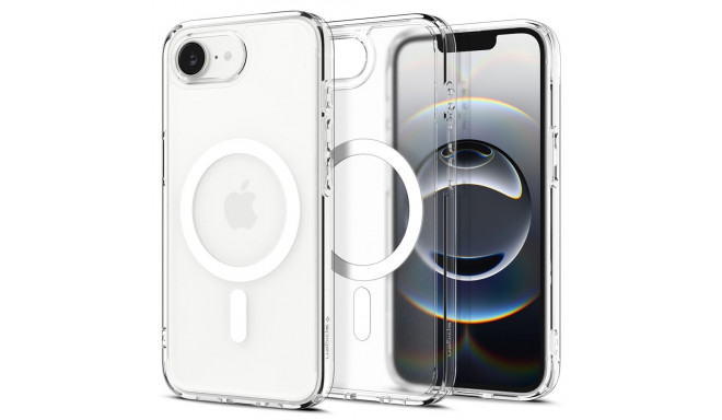 Spigen Ultra Hybrid MagSafe Case for iPhone 16e / 17e - White, Translucent