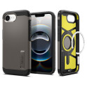 Spigen Tough Armor Case with MagSafe for iPhone 16e with Stand - Gray