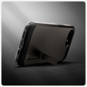 Spigen Tough Armor Case with MagSafe for iPhone 16e with Stand - Gray