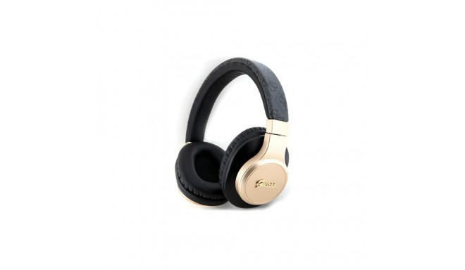 Guess Bluetooth on-ear headphones GUBH604GEMK black/black 4G Script