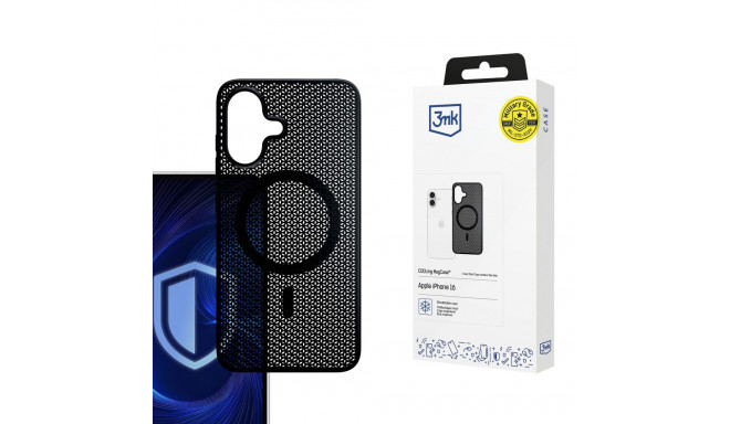 3mk COOLing MagCase for Apple iPhone 16 - black