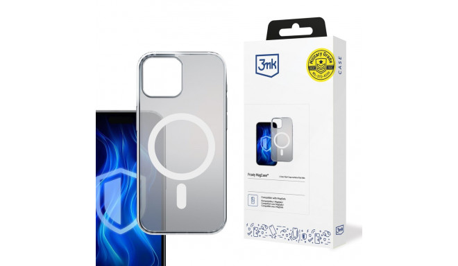 3mk Frosty MagCase White Case for Apple iPhone 12 Pro Max - white