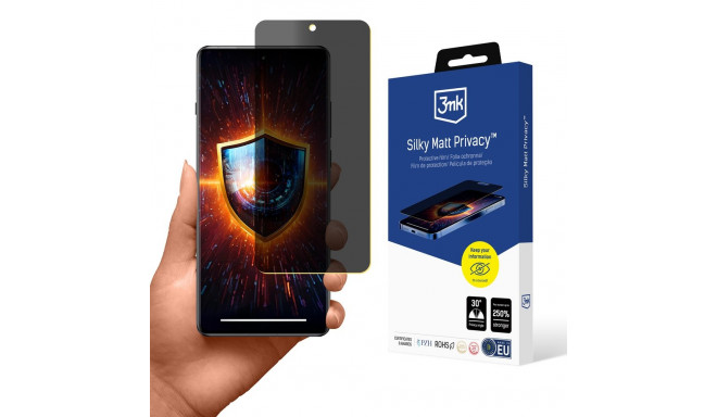 3mk Silky Matt Privacy Privacy Film for OnePlus 12