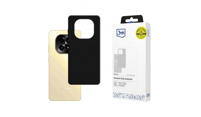3mk Matt Case for Realme C63 5G - Black