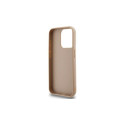 DKNY Quilted Stack Logo iPhone 15 Pro Max Case - Beige