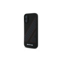 AMG Checkered Flag Pattern MagSafe iPhone 16 Case - Black