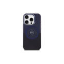 Mercedes MB Double Layer BiColor MagSafe Case for iPhone 16 Pro Max - Blue