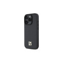 DKNY Repeat Pattern Stack Logo MagSafe iPhone 16 Pro Max Case - Black