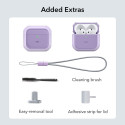 ESR Orbit Halolock MagSafe case for Apple AirPods 4 - purple