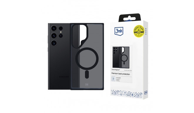 3mk Smoke MagCase with MagSafe for Samsung Galaxy S23 Ultra - semi-transparent