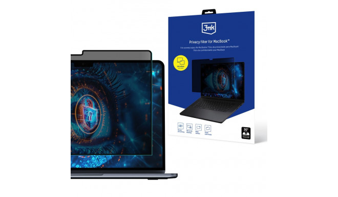 Privacy Film 3mk Privacy Filter for MacBook Air 13" 2022