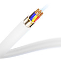 3mk cable USB-C - USB-C Hyper Silicone 100W 2m, white