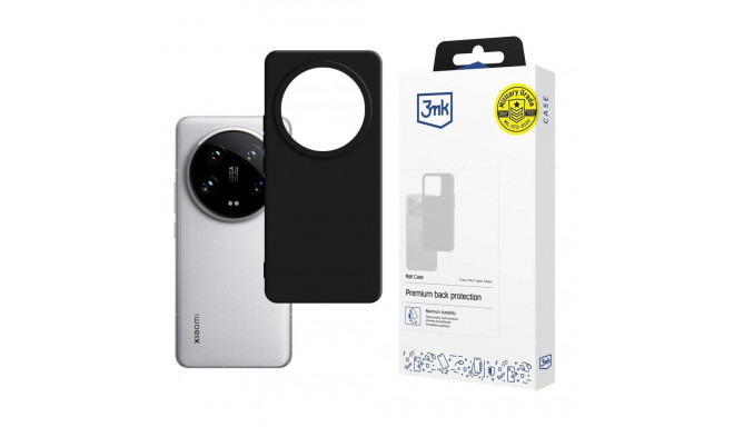 3mk Matt Case for Xiaomi 14 Ultra - black
