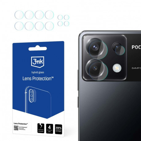 3mk Lens Protection™ Hybrid Camera Glass for Xiaomi Poco X6 5G
